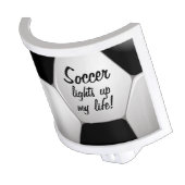 Customizable Football Soccer Ball Night Light (Angled)