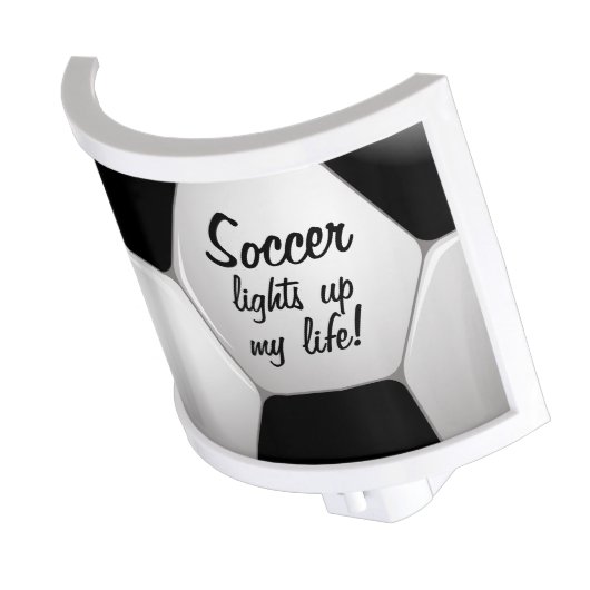 Customizable Football Soccer Ball Night Light (Angled)