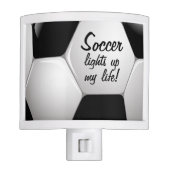 Customizable Football Soccer Ball Night Light (Front)