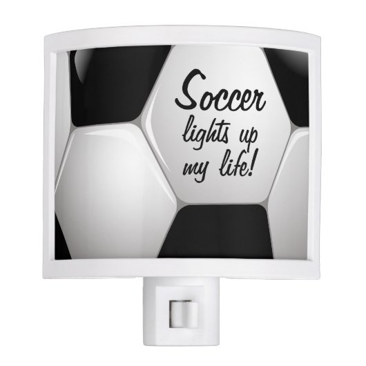 Customizable Football Soccer Ball Night Light (Front)