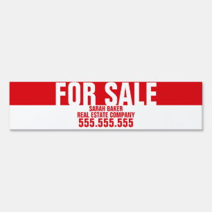 Customizable For Sale Directional Real Estate Sign