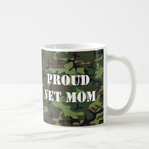 Customizable Forest Green Camouflage Pattern Mug