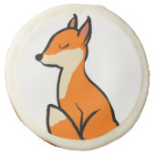 Customizable Fox Sugar Cookie (Front)