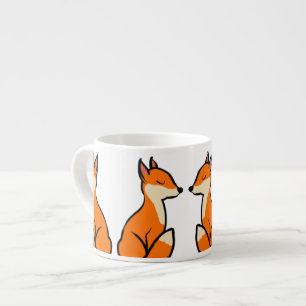 Customizable Foxes Espresso Cup