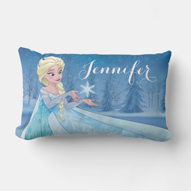 Customizable Frozen's Elsa | Let it Go! Lumbar Pillow (Front)