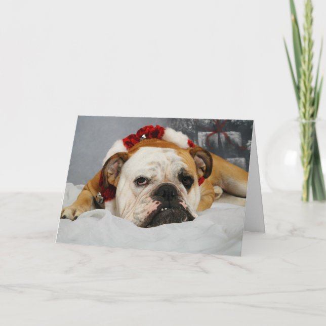 Customizable Funny Christmas Card (Front)