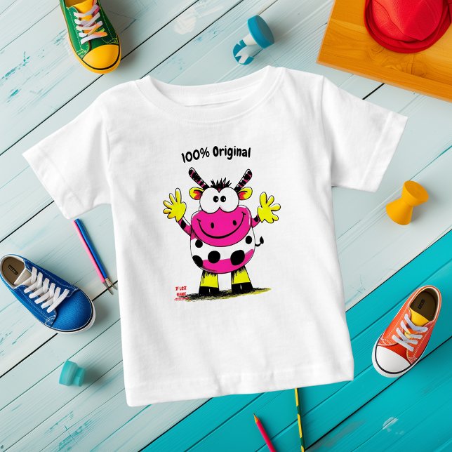 Customizable Funny Cow Kids T-Shirt (Creator Uploaded)