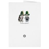 Customizable Funny German Cats/Kitties Cards (Back)