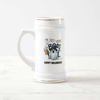 Customizable Funny Halloween beer drinkware Stein