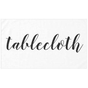 Customizable Funny Literal Word Tablecloth
