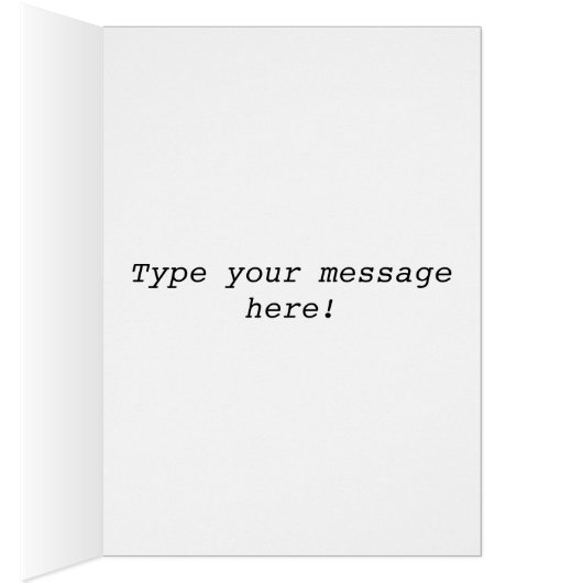 Customizable funny stegosaurus card (Inside (Right))