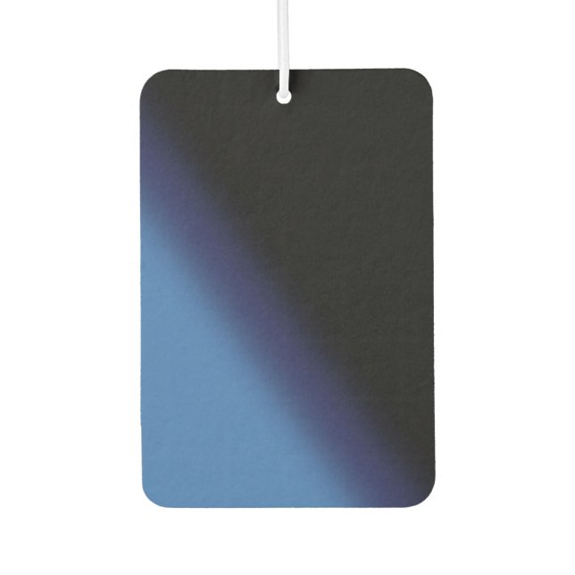 Customizable Galaxy Gradient Air Freshener (Front)