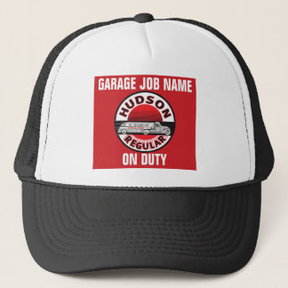 Customizable Garage Job Name - Hudson Regular Trucker Hat