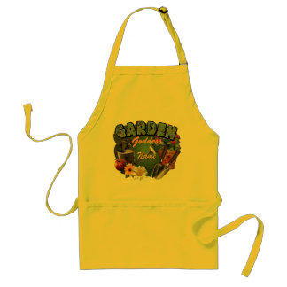 (Customizable) Garden Goddess Adult Apron