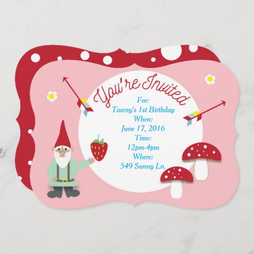 Customizable Garden Party Invitation