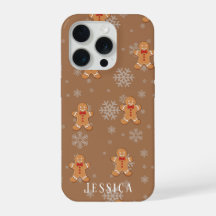 Customizable Gingerbread Man Phone Case