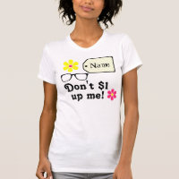 Customizable Girly Game Show Contestant T-Shirt