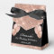 Customizable Glam Black and Rose Gold