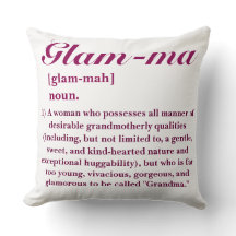 CUSTOMIZABLE Glamorous Grandma "Glam-ma"