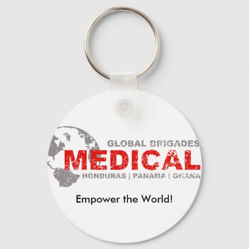 Customizable Global Medical Brigades Keychain