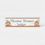 Customizable Gnome Homes Desk Name Plate