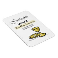 Customizable, Goddaughter First Communion Chalice