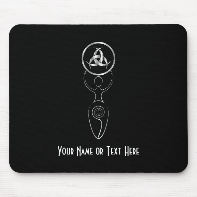 Customizable Goddess Symbol Mouse Pad (Front)