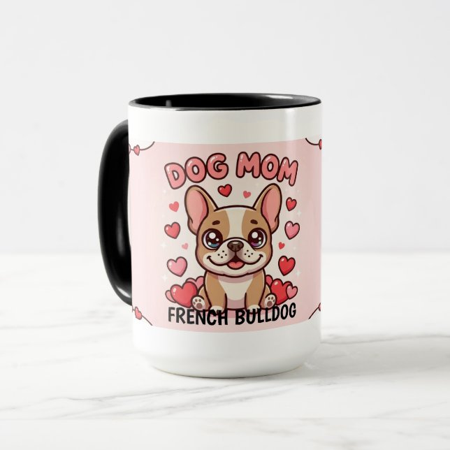 Customizable Golden Retriever Dog Mom Mug –  (Front Left)