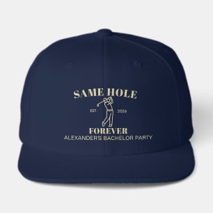 Customizable Golf Bachelor Party Retro Dad Hat