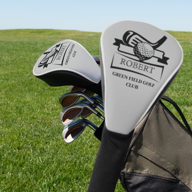 Customizable Golf Player Name with Club Name Head Cover (Creator Uploaded)