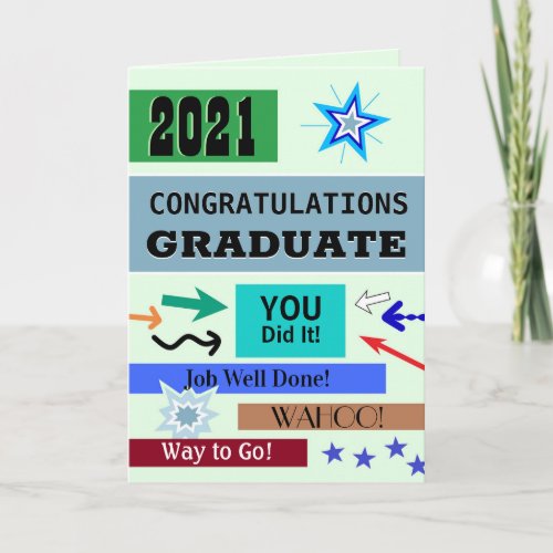 Customizable Graduation Card for Anyone