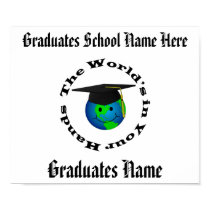 Customizable Graduation Certificate posters