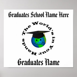 Customizable Graduation Certificate Poster