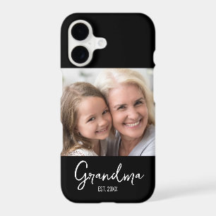 Customizable Grandma Established Year Photo iPhone 17 Case