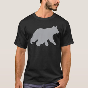 Customizable Gray Bear  T-Shirt