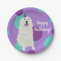 Customizable Great Pyrenees Birthday