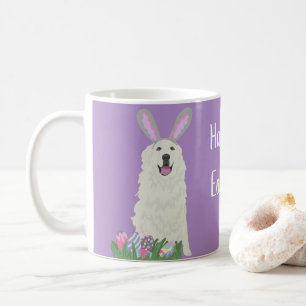 Customizable Great Pyrenees Easter Coffee Mug
