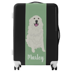 Customizable Great Pyrenees Luggage