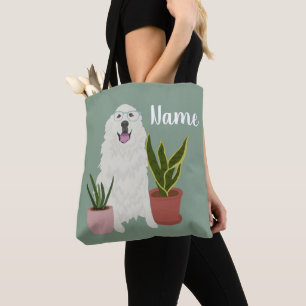 Customizable Great Pyrenees Tote Bag