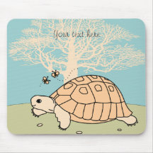 Customizable Greek Tortoise Mouse Pad
