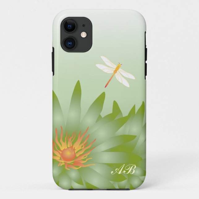 Customizable: Green daisies Case-Mate iPhone Case (Back)