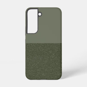 Customizable Green Duo-Tone Galaxy S22 Case