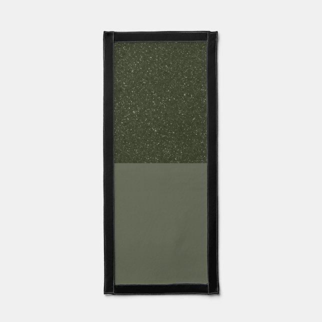 Customizable Green Split Pennant – Inverted Style (Front)