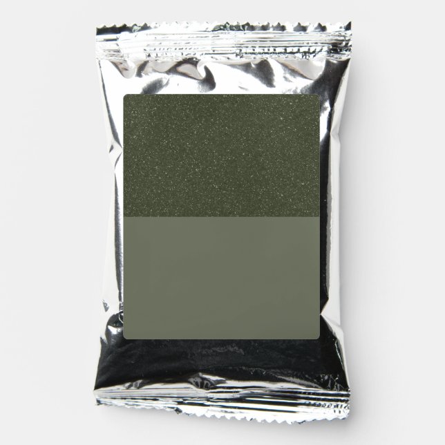 Customizable Green Texture Drink Mix Packet (Front)