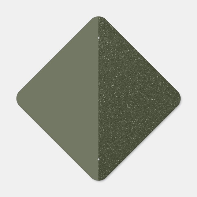 Customizable Green Texture Split Sign (Front)