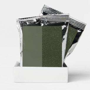 Customizable Green Textured Drink Mix Favor