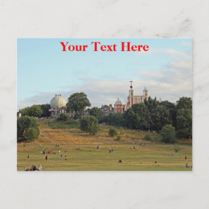 Customizable Greenwich Park, London Postcard