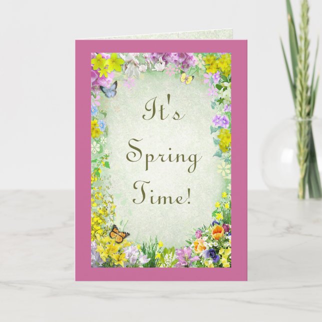 Customizable Greeting Card (Front)
