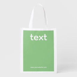 Customizable Grocery Bags Company Name &amp; Website