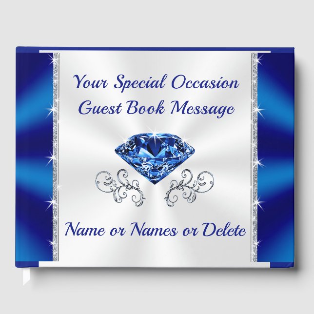 Customizable Guest Book for Any Occasion (Front)
